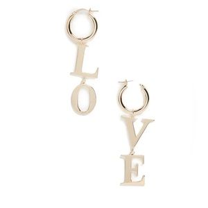 Jennifer Zeuner Jewelry Love Dangle Earrings